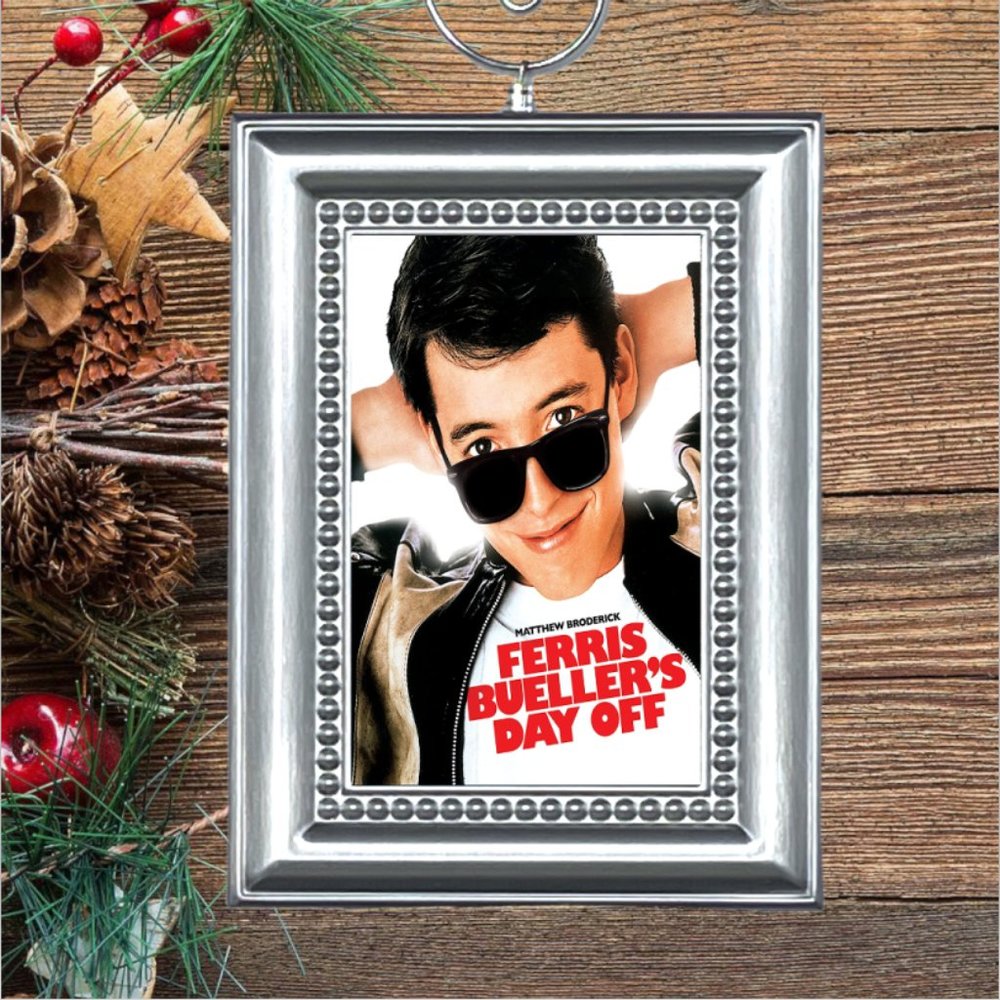 Ferris Bueller's Day Off Retro Movie‎ Memorabilia Christmas Tree Ornament
